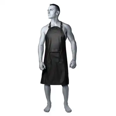 Kink by DocJohnson - Master Apron With Zip Front Flap. Wodoodporny fartuch z klapą. Mega Sale!