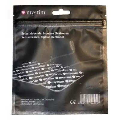 Mystim - Elektrody. Cztery sztuki.