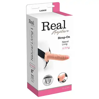 Real Rapture - Air Feeling Strap-On. Realistyczna proteza męska.