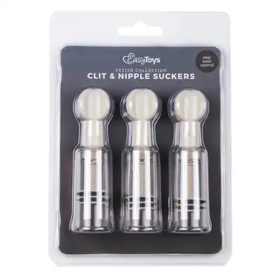 Easy Toys - Clit &amp; Nipple Suckers. Pompki do sutków i łechtaczki.