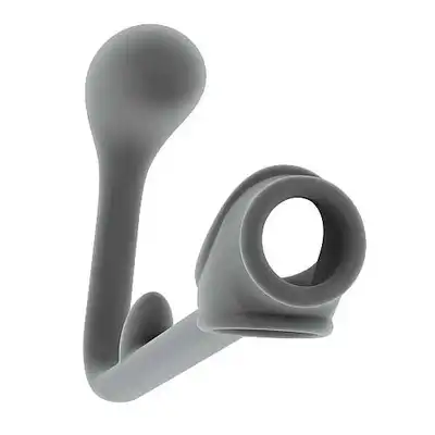 Sono - Butt Plug With Cockring № 3. Wtyczka analna z ringiem na penisa. Silikon medyczny.