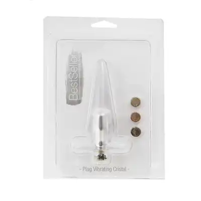 BestSeller - Plug Vibrating Cristal. Wibrująca wtyczka analna.