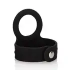 Calexotic - Scrotum Support Ring Medium. Ring na penisa z opaską na jądra.