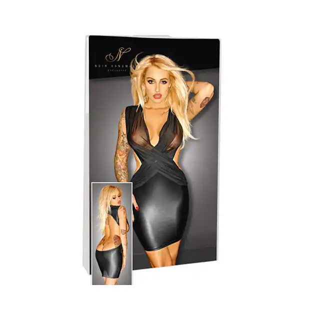 Noir Handmade - Kleid Dress. Seksowna Sukienka, odkryte plecy. 
