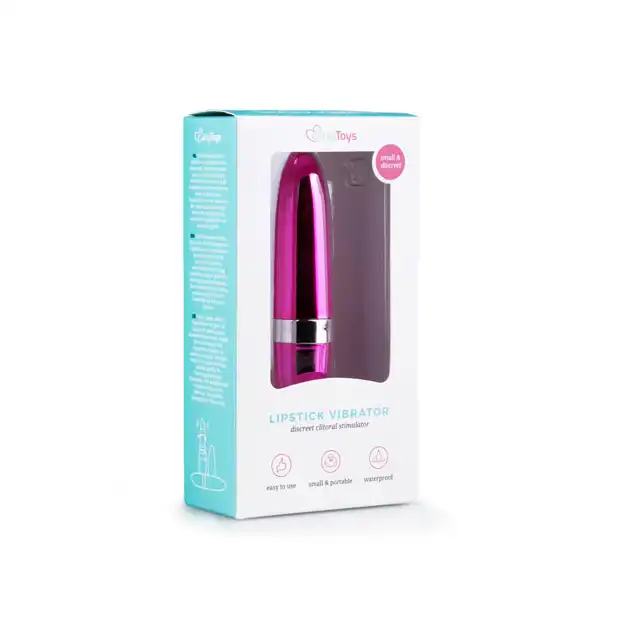 Easy Toys - Lipstick Vibrator. Super dyskretny wibrator w pomadce.