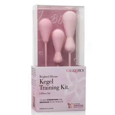 Calexotic - Kegel Training Kit. Profesjonalny zestaw do ćwiczenia mięśni Kegla.