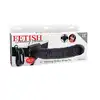Fetish Fantasy - Vibrating Hollow Strap-On. Proteza dla mężczyzn. 29cm.