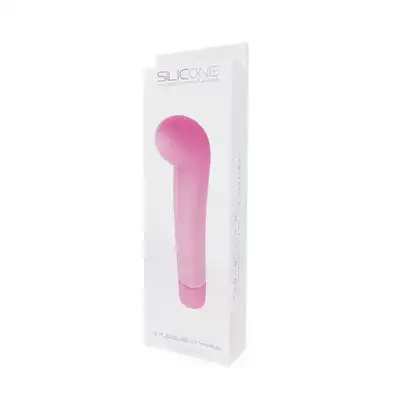 Silicone - G pleasure Stym Pink. Stymulator punktu G.