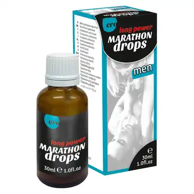 Hot - Ero Long Power Marathon Drops. Krople zwiększające podniecenie.