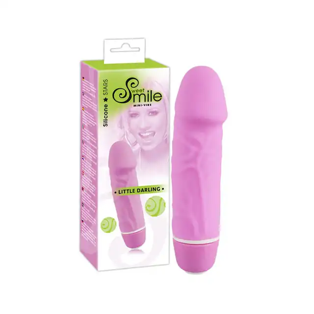 Sweet Smile - Little Darling.Silikonowy mini wibrator.