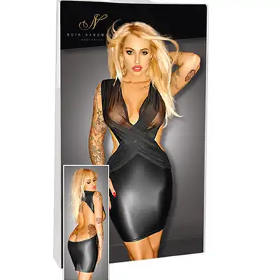 Noir Handmade - Kleid Dress. Seksowna Sukienka, odkryte plecy. 