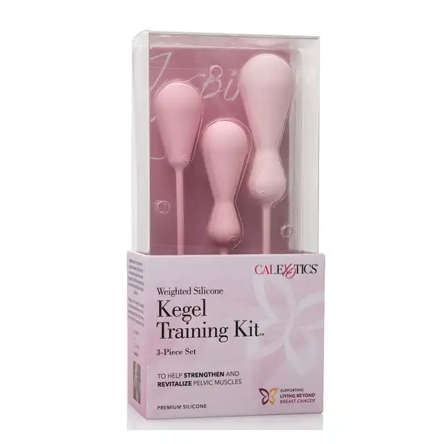 Calexotic - Kegel Training Kit. Profesjonalny zestaw do ćwiczenia mięśni Kegla.