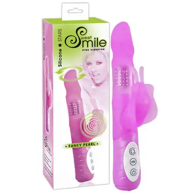 Sweet Smile - Fancy Pearl. Wspaniały wibrator króliczek.Silikon medyczny.