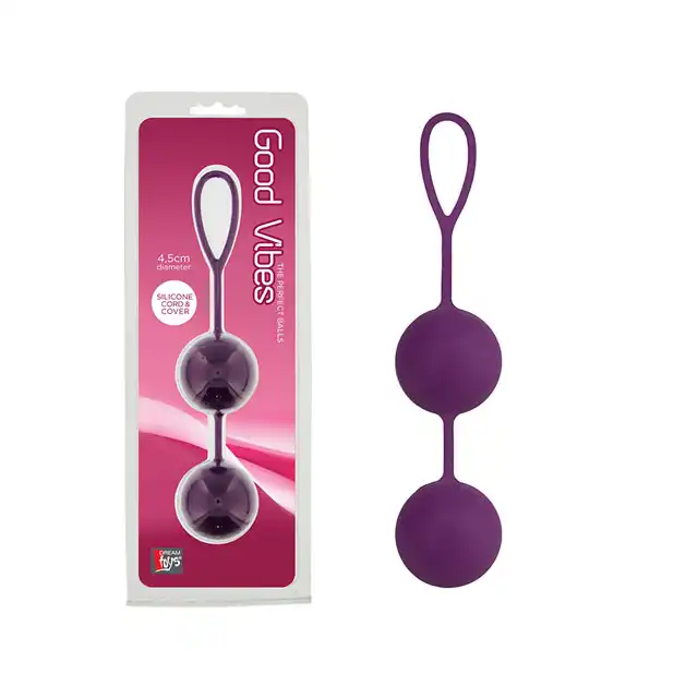 Dream Toys - Good Vibes. Ciężkie kulki z silikonową powłoką.
