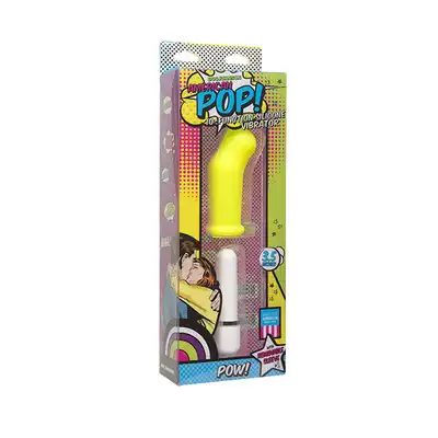 American Pop! - Pow! Pocisk wibrujący z silikonową nakładką.