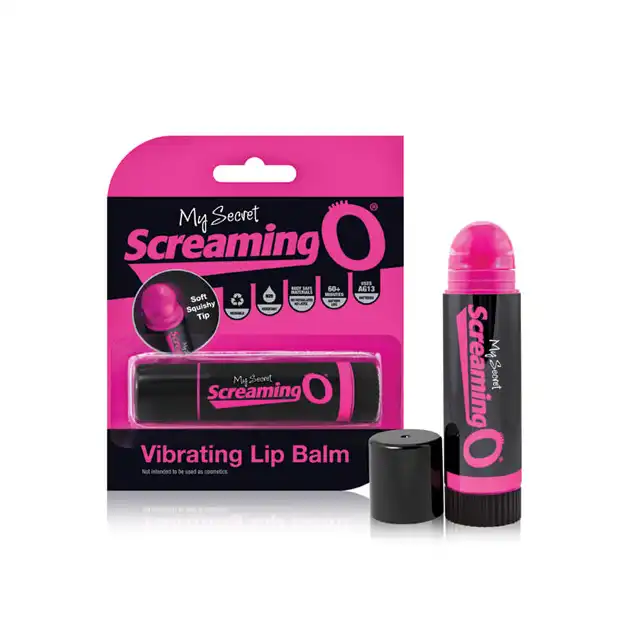 The Screaming O - Vibrating Lip Balm. Dyskretny mini wibrator.