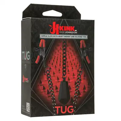 Kink by DocJohnson - Tug. Klamerki na sutki z obciążeniem. Mega Sale!