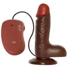 Real Rapture - Realistyczne dildo z wibracjami. 15,5 cm.
