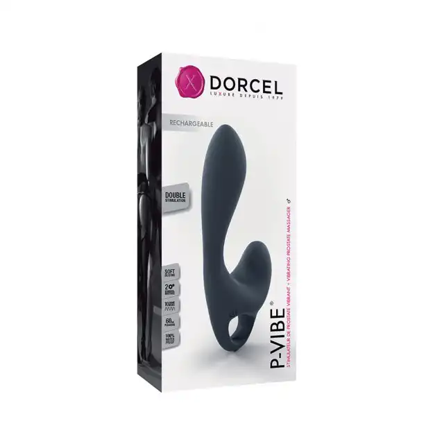 Dorcel - P- Vibe. Stymulator prostaty. Podwójny masaż.