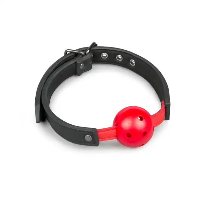 Easy Toys - Ball Gag. Knebel z otworkami.