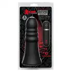 Kink by DocJohnson - Silicone Butt Plug Ridged. Wibrujący plug analny. 20 cm.