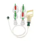 Cupping - Vacuum Cup Set - Zestaw Przyssawek w różnych rozmiarach.