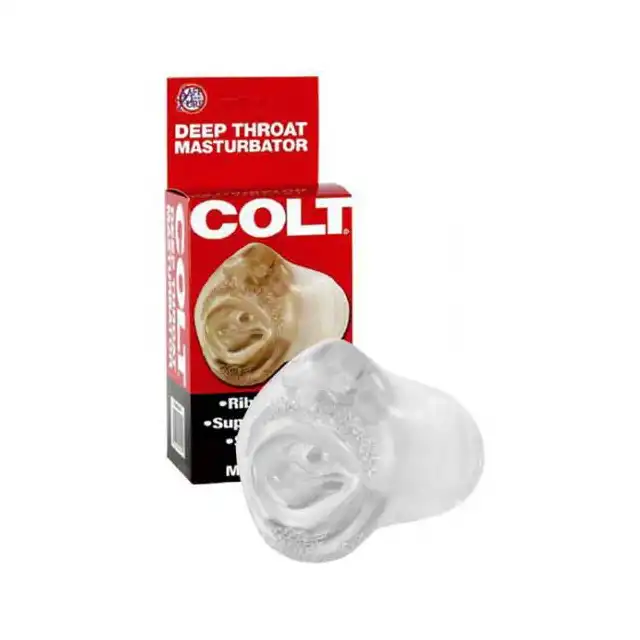 Colt - Deep Throat Masturbator. Żelowy masturbator męski.