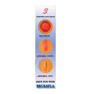 Bseries -  Bruksela Love Doll. Lalka miłości, trzy otworki.