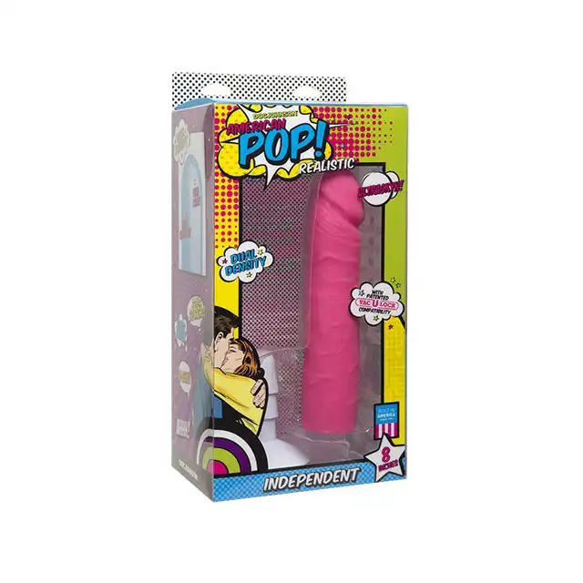 American Pop! - Independent. Realistyczne dildo z przyssawką.