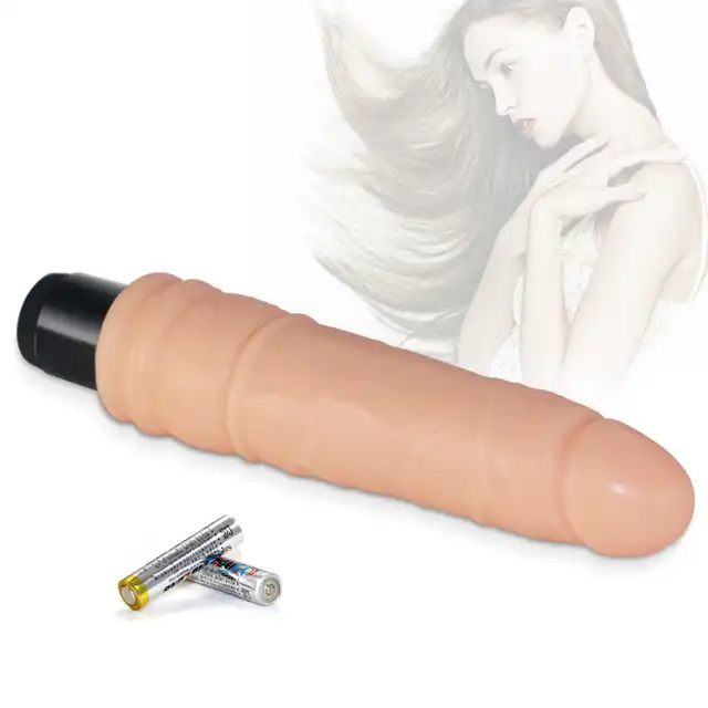 LoveToy - Reel Feel Cyber Skin 1. Realistyczny wibrator z cyber skóry 7,5". Ultra miękki materiał. 