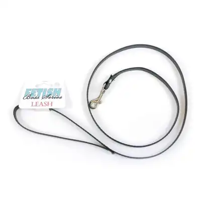 Fetish Boss Series Leash - Smycz czarna 115 cm. Kompatybilna z wszystkimi obrożami. 