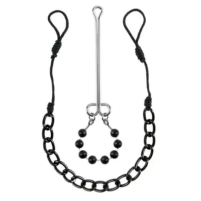 Fetish Fantasy Series Limited Edition Nipple &amp; Clit Jewelry - Black