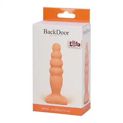 Anal Plug Small Bubble Plug flesh. Mega Sale!