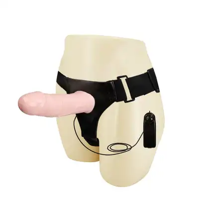 BAILE - Vibratin Hollow Strap-on. Mega Sale!