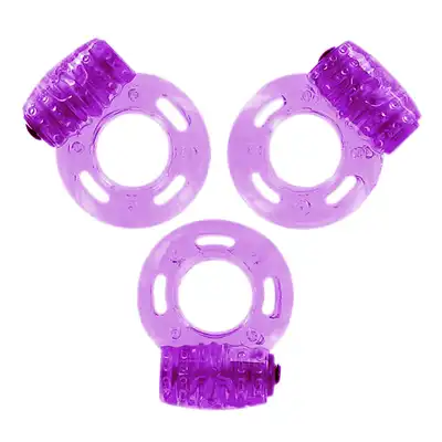 LoversPremium - Pleasure Rings. 3 ringi erekcyjne w zestawie! 
