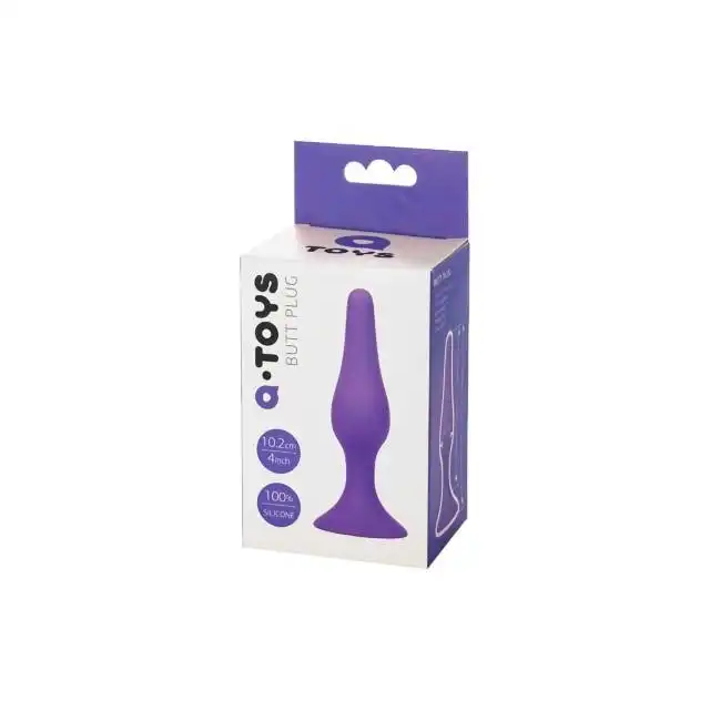A-Toys.  Anal Plug, 100% Silicon  medyczny, Fioletowy. 10.2 cm. Bestseller.