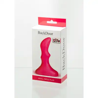Anal Plug Small ripple plug pink