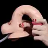 LoveToy - Squirting Dildo 9". Niezwykłe realistyczne dildo z wytryskiem na 1! Mocna przyssawka.