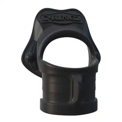 Fantasy C-Ringz Rock Hard Ring &amp; Ball-Stretcher - Black