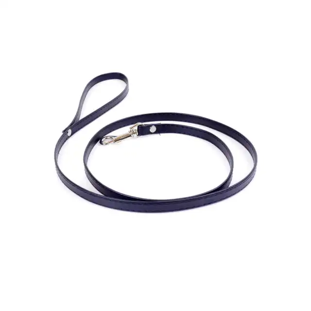 Fetish Boss Series Leash - Smycz czarna 115 cm. Kompatybilna z wszystkimi obrożami. 