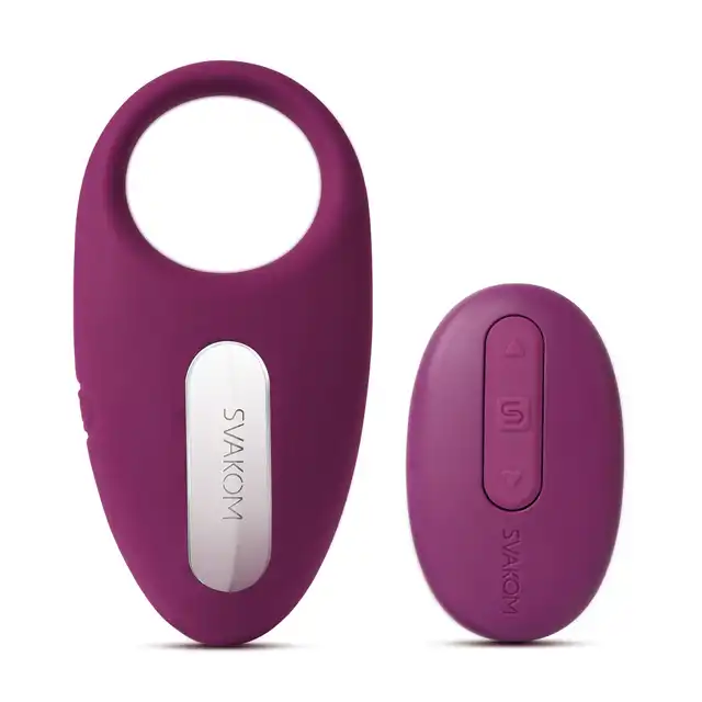 Svakom - Winni Vibrating Ring. Luksusowe zabawka. 3w1 Dla niej, dla niego, dla dwojga. Inteligentny tryb Svakom. 25 możliwych kombinacji