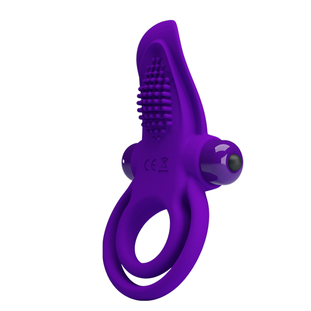 Pretty Love - Vibrating Penis Ring. Ring erekcyjny - 10 trybów wibracji, specjalna stymulująca struktura. Bestseller. 