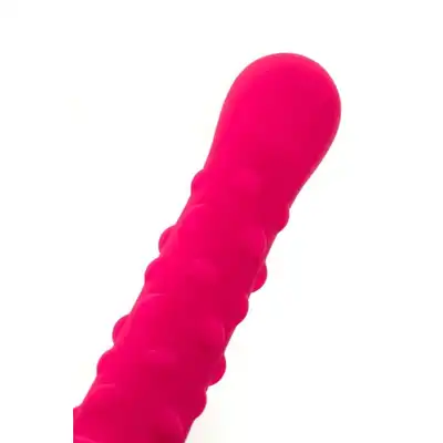 Toyfa PoPo Pleasure. Double anal Plug Pink.Dildo analne z rękojęścią . 100% Silikon medyczny. 24.5 cm.