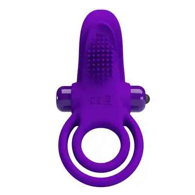 Pretty Love - Vibrating Penis Ring. Ring erekcyjny - 10 trybów wibracji, specjalna stymulująca struktura. Bestseller. 