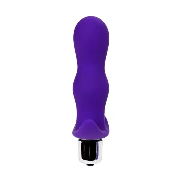 A- Toys. Vibro anal plug A-Toys, size: S; purple. Korek analny z mocnym wibratorem. 100% silikon.  