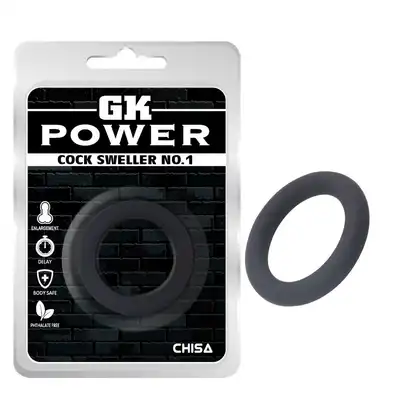 Chisa - Cock Sweller No.1. Klasyczny komfortowy ring na penisa 3,5 cm średnicy 