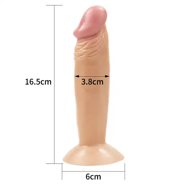 LoveToy - Dildo Enduro 6". Cieliste dildo z mocną przyssawką. Rozkoszne doznania!