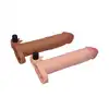 LoveToy - Pleasure X-Tender. Wibrująca nakładka przedłużająca penisa aż o 7,6cm!
