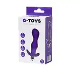 A- Toys. Vibro anal plug A-Toys, size: S; purple. Korek analny z mocnym wibratorem. 100% silikon.  