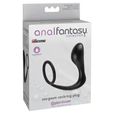 Cock Ring with Butt Plug
